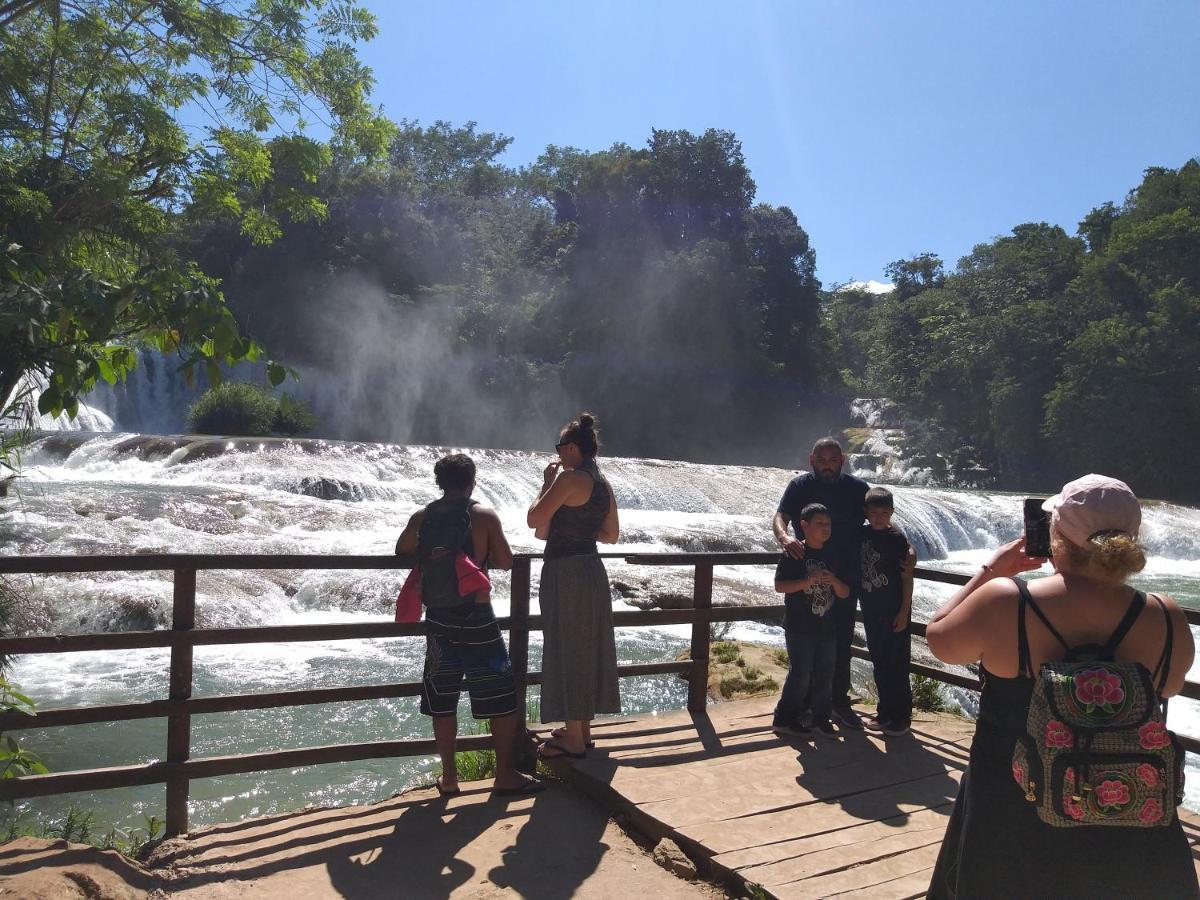 Cabanas Yax-Ha Arroyo Agua Azul Kültér fotó