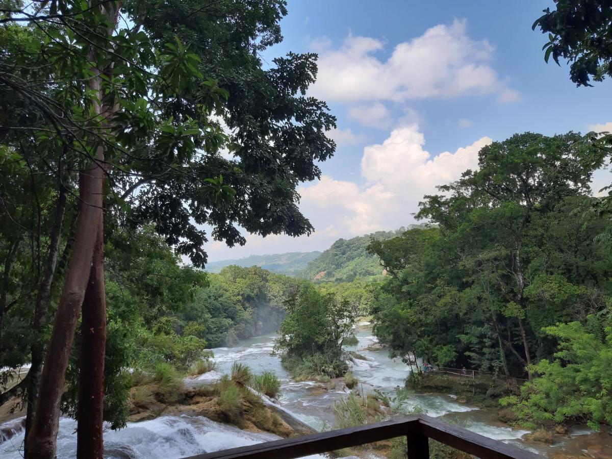 Cabanas Yax-Ha Arroyo Agua Azul Kültér fotó