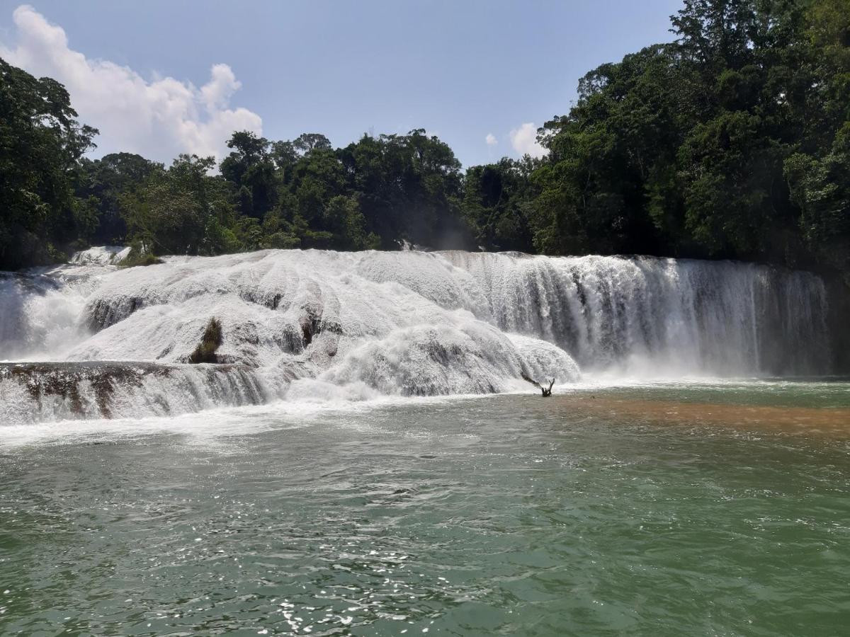 Cabanas Yax-Ha Arroyo Agua Azul Kültér fotó